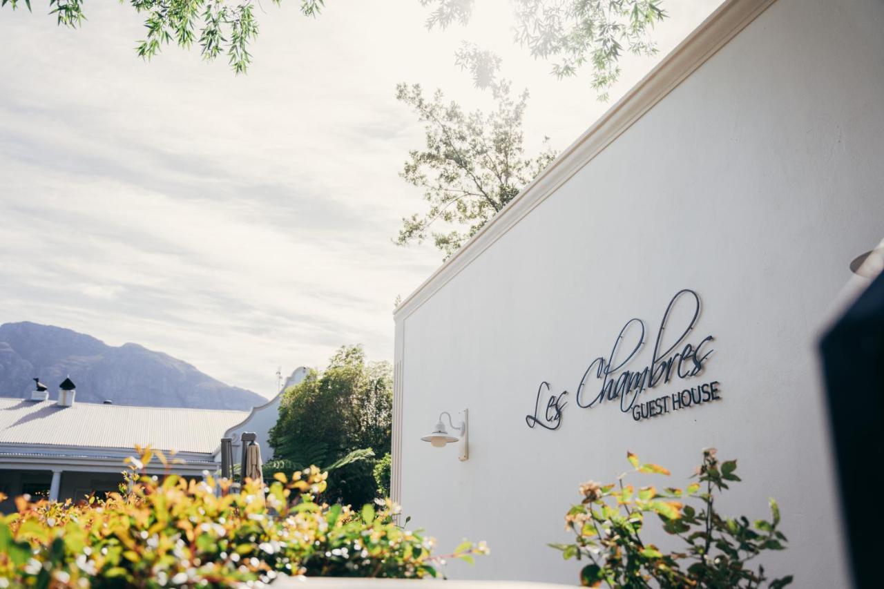 Les Chambres Guest House Franschhoek Exterior foto